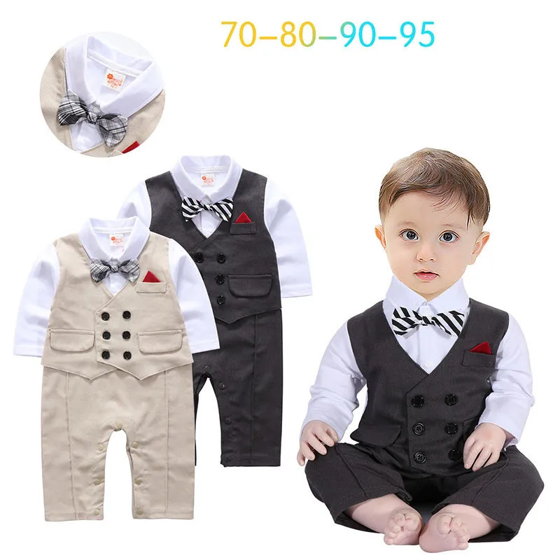 Baby Boys Wedding Party Suits Gentlemen Clothing Sets Baby Boy Clothes