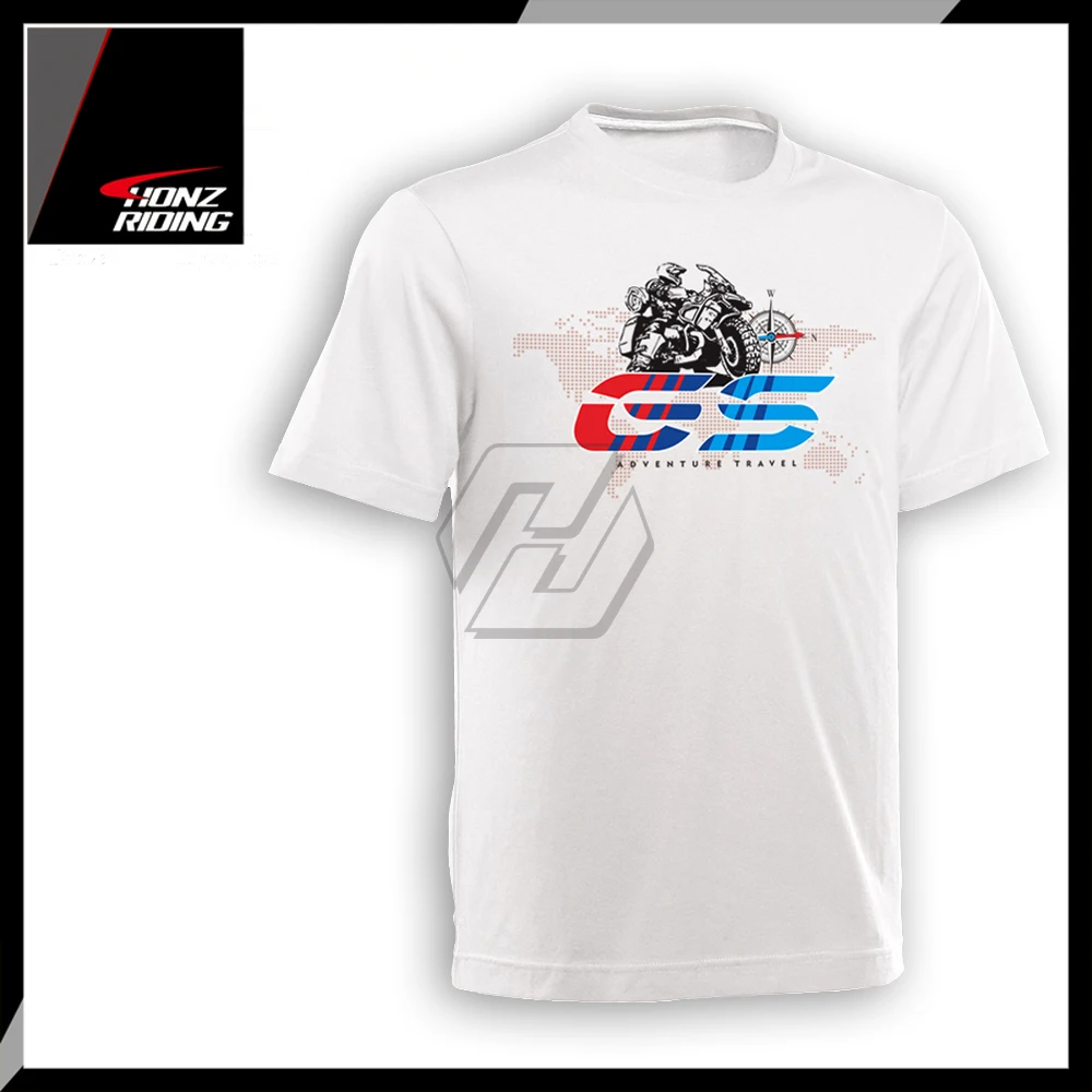 

For BMW F650GS F700GS F800GS F850GS G310GS R1200GS Adventure T Shirt O-Neck Printed T-Shirt Short Sleeve T-Shirt