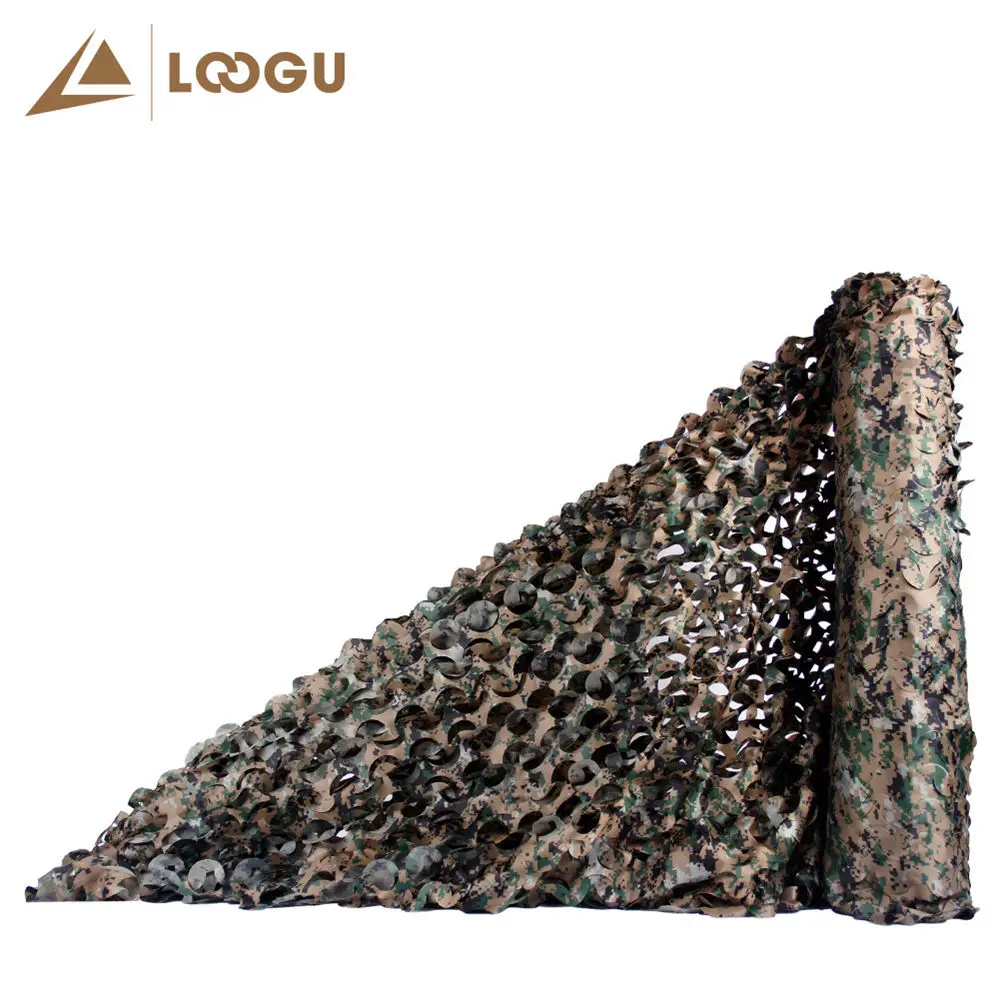 Камуфляжная сетка LOOGU E 1 5 м * 6 военная палатка охотничьи жалюзи непромокаемый