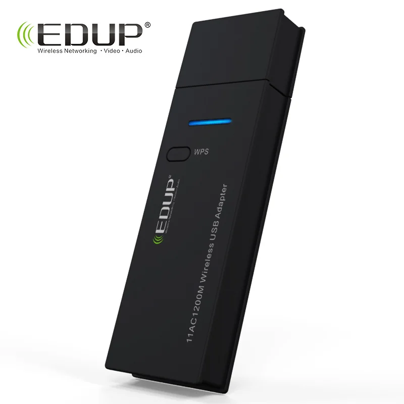 EDUP 5 ГГц wifi USB адаптер 1200 драйвер Mbps бесплатно для windows 802.11ac usb 3,0 ethernet адаптер высокоскоростной Wi-Fi приемник