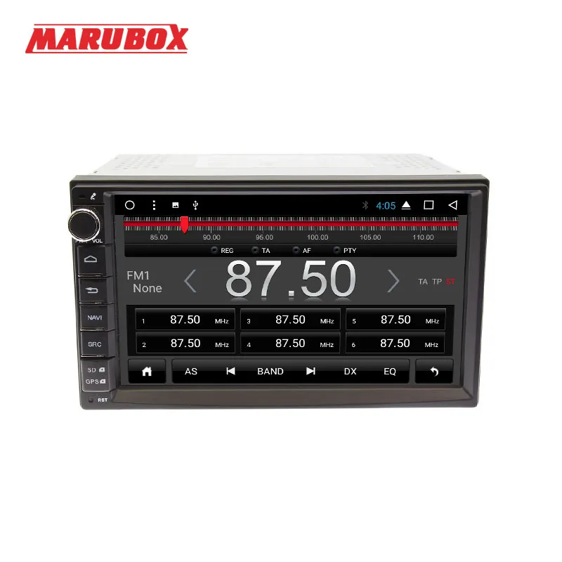MARUBOX Универсальный 2Din Android 8,1 Восьмиядерный " автомобильный мультимедийный плеер gps Навигация стерео радио Bluetooth головное устройство 7A707DT8