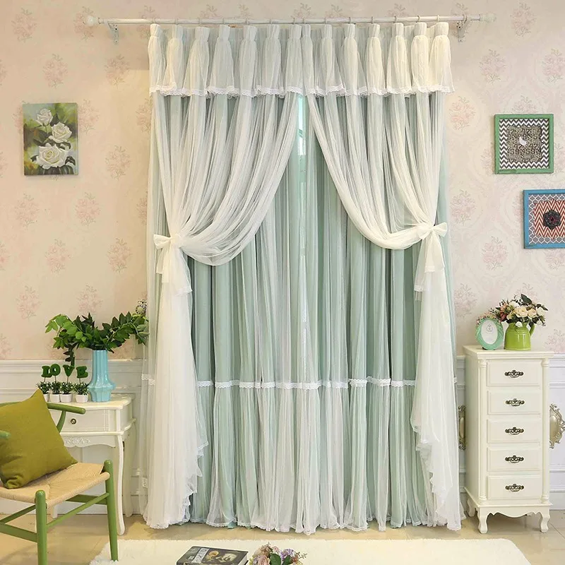 SunnyRain 1 шт. Роскошные занавески для светонепроницаемые шторы для спальни для детской комнаты гостиная шторы Настраиваемые