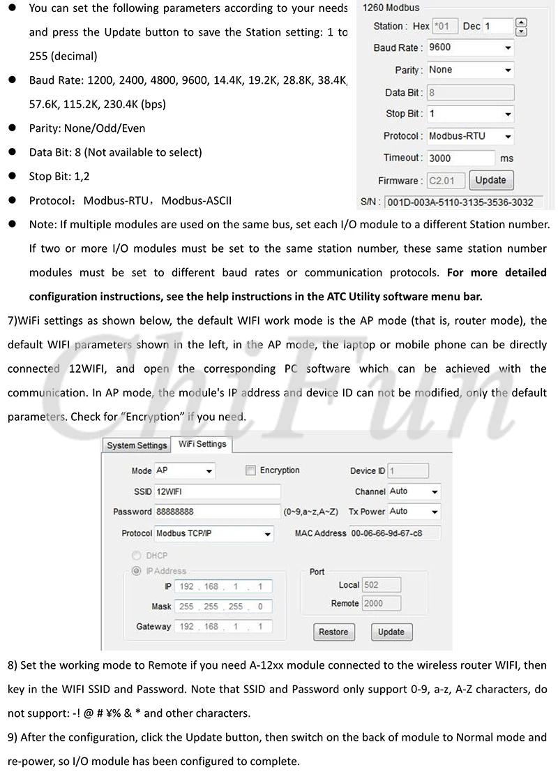 A-1 Serial  Remote IO Module  User Manual V1.14A_6