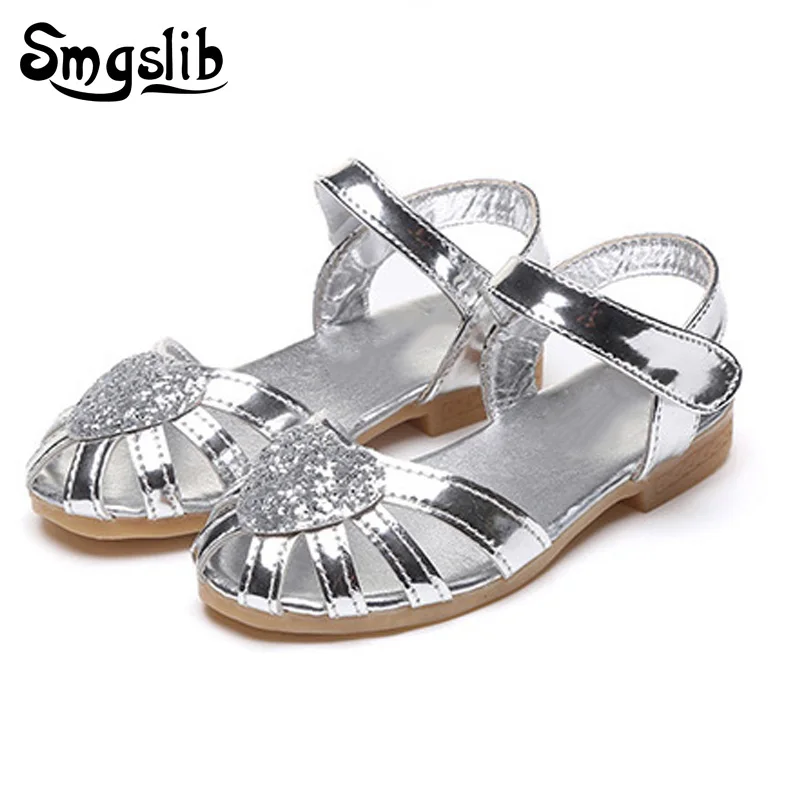 Сандалии для девочек Летние кожаные босоножки принцесс 2018|kids girls wedding shoes|girls shoesgirls