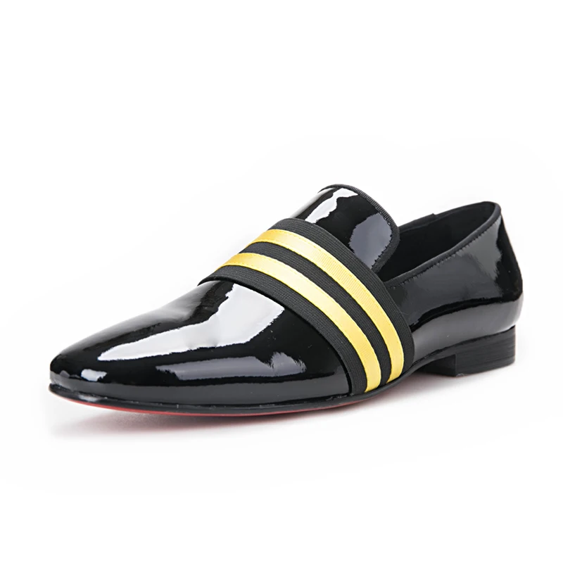 Jeder Schuh/Мужская обувь; Мужская обувь ручной работы из лакированной кожи; обувь на шнуровке; удобная мужская обувь; свадебные туфли; мужские лоферы для выпускного - Цвет: yellow shoes