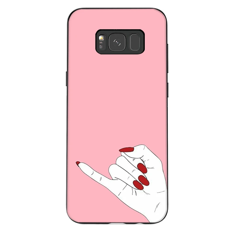 Чехол для телефона из мягкого ТПУ samsung M10 M20 M30 M40 S6 S7 край S8 S9 S10 S10E Plus Note 8 9 10 Best сумка