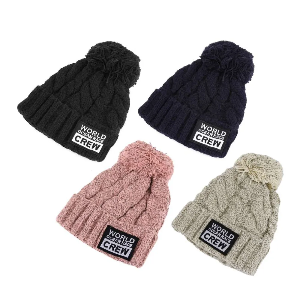 hat with ball on top