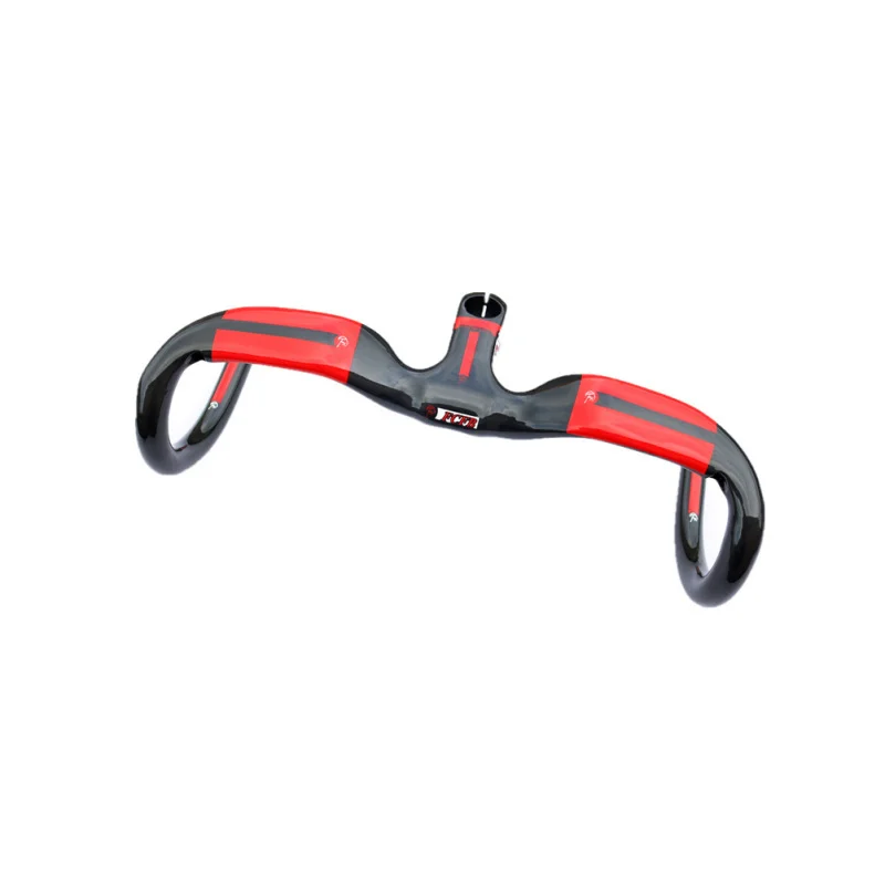 

Specials! FCFB FW Full Carbon Fiber Road Bicycle Integrated Handlebar with stem T700 carbon handlebar bike parts