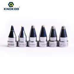 Наконечники для пайки KNOKOO A1002/A1003/A1004/A1005/A1006/A1007 сопло для демонтажа 802 807 808 и 817 инструменты для распайки