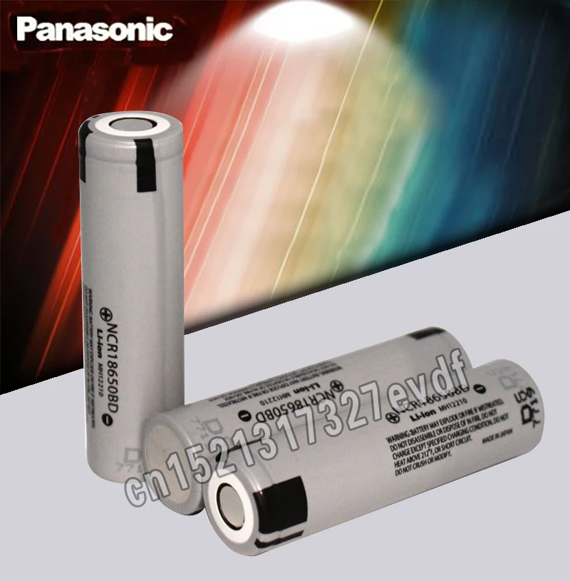 Литий ионная аккумуляторная батарея Panasonic 18650 3 7 V 3200mAh литиевая для v Power Bank фонарик
