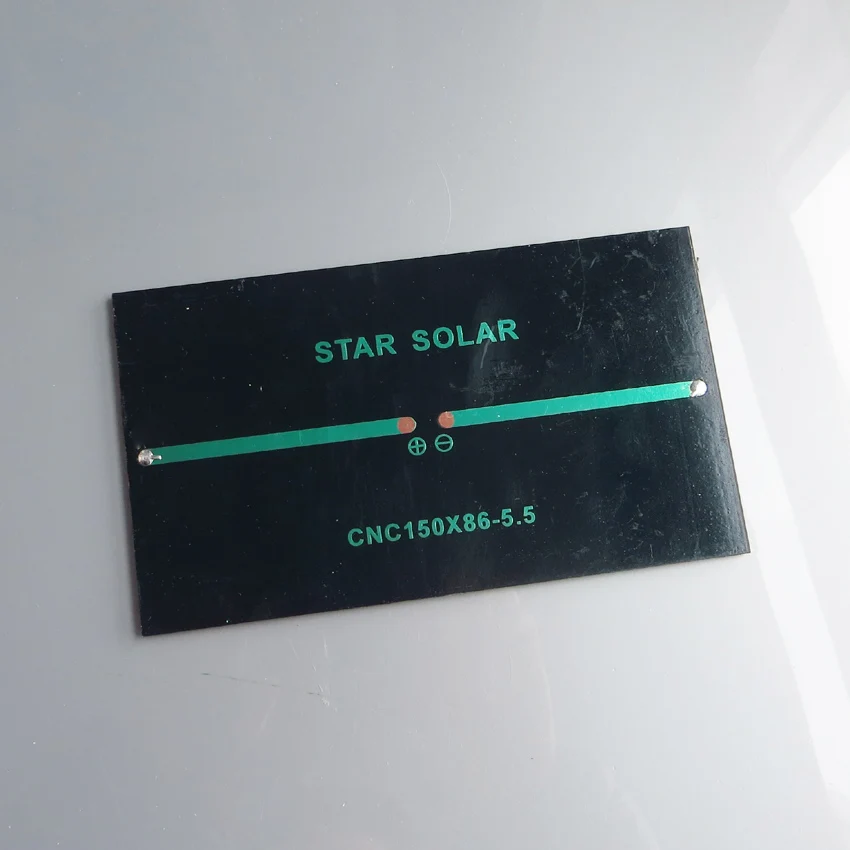 10 шт. 5,5 В 1,6 Вт мини обжимной инструмент для солнечной панели небольшой солнечной ячеечный модуль DIY солнечной энергии