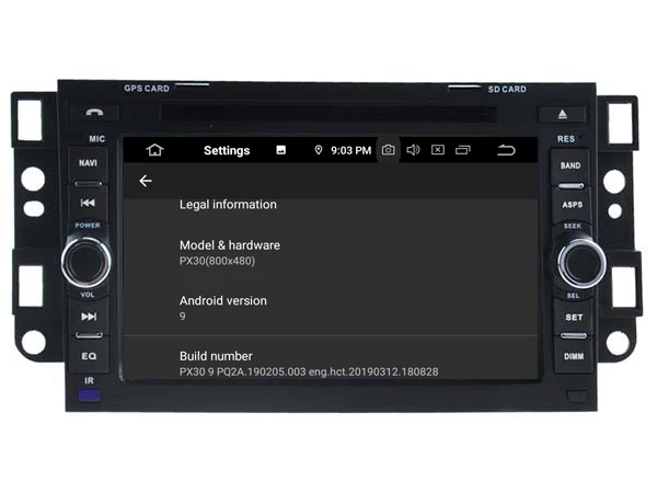 Perfect Navirider autoradio gps navigation android 9.0 car radio Player for CHEVROLET AVEO EPICA CAPTIVA SPARK SILVERADO dvd stereo 5