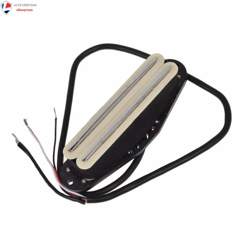 Set Dual Hot Rail Humbucker Pickup for Guitar Parts creamin Guitar Parts & Accessories from