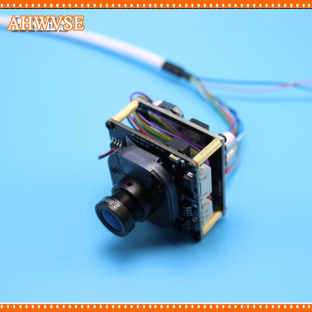 AHWVSE Hi3516C + IMX322 1080P 25fps внутренняя камера POE ip модуль Плата DIY 960P 720P с кабелем LAN ONVIF P2P