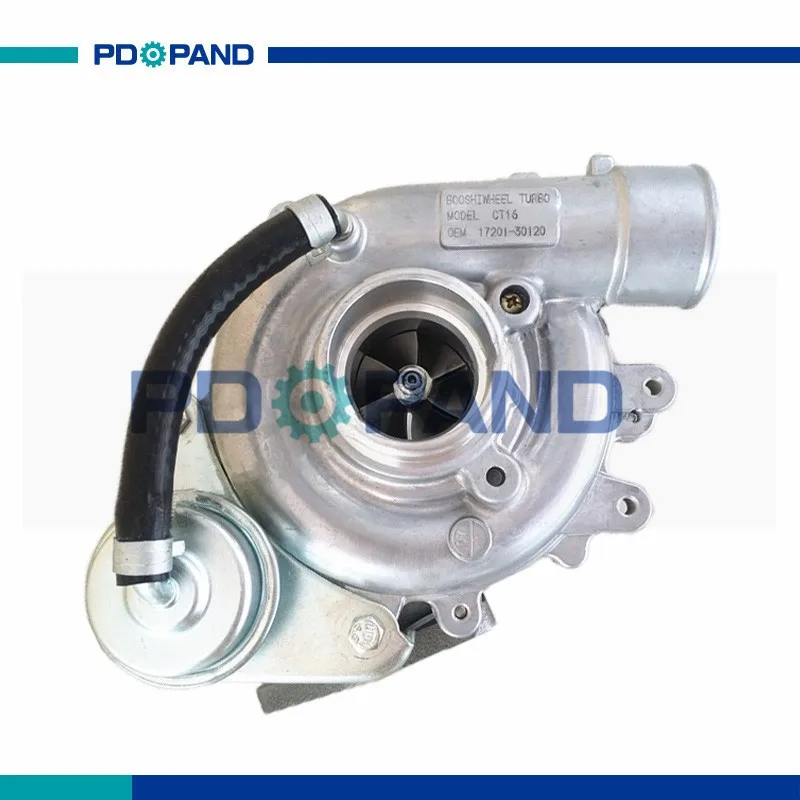 Turbo kit CT16 turbocharger for Toyota Hiace Hilux Dyna Innova Regiusace Fortuner 2.5L 2KD-FTV diesel engine 17201-30120 17201-30030 17201-30080