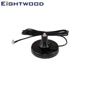 

Eightwood Extra Large 3-Inch Magnetic Base With 6.5ft Coax Leader Connect 3G 4G LTE SMA Antennas to TS9 Modems Hotspot Boosters