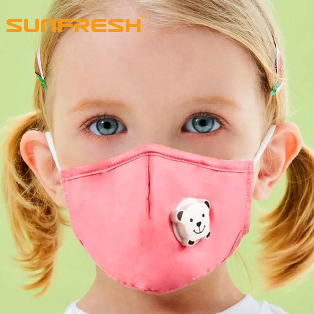 

Pure Color mouth mask Dust Mask Anti Pollution Maske PM2.5 Activated Carbon Filter Insert Washed Reusable Pollen Children's Mask