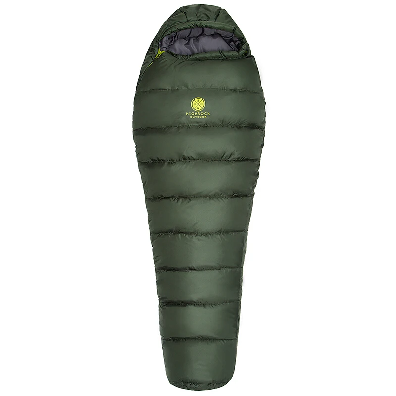 

L59 Adult outdoor mummy sleeping bag, portable and lightweight 3-4 season camping hiking backpack with compression bag