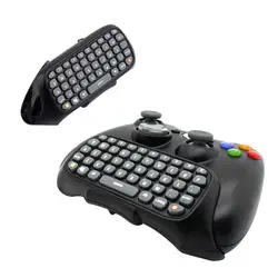 Беспроводной контроллер текстовая клавиатура QWERTY Chatpad клавиатура для Xbox 360 игровой контроллер черный с розничной упаковкой