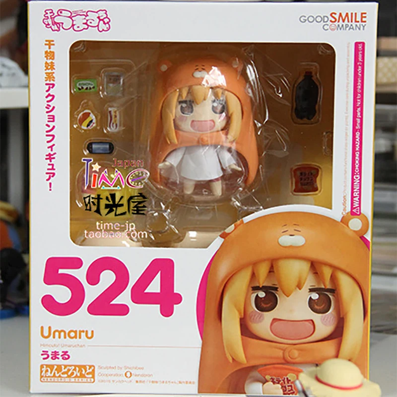 Himouto! Umaru-chan Nendoroid 524 аниме фигурка ПВХ фигурка Коллекция Модель игрушки Umaru Chan Nendoroid кукла Umaru-chan 10 см