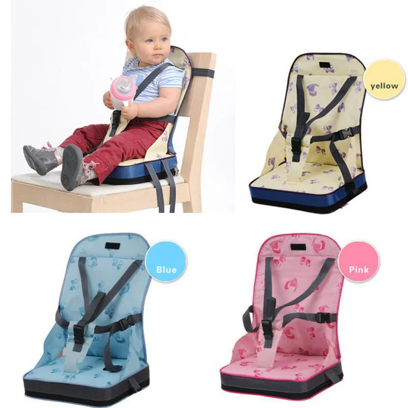 

Foldable Baby Seat Portable Booster Dinner Chair Oxford Water proof Chair Seat Feeding Highchair Baby Care Baby Chair Seat 35L