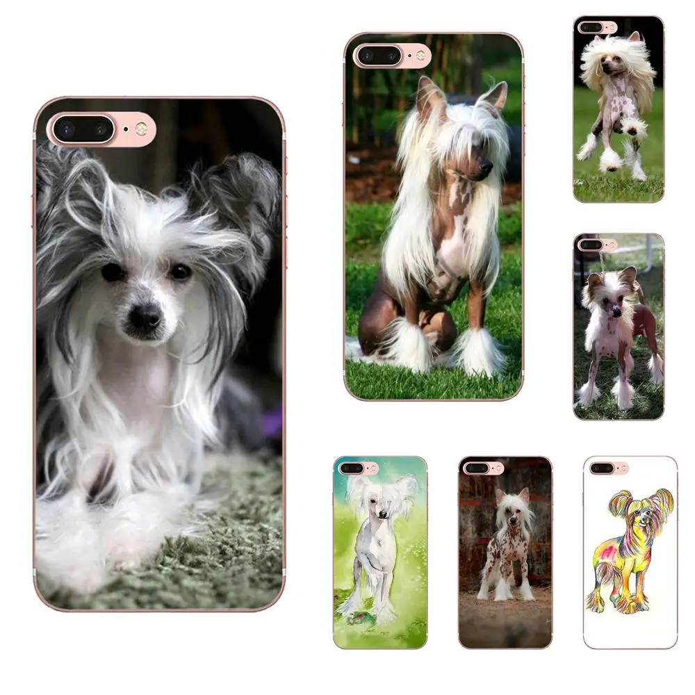 Diy рисунок ТПУ для Xiaomi Redmi Mi Note 7 8 9 SE Pro Lite Go Play Dog Of Breed Chinese Crested|Чехлы-накладки| |