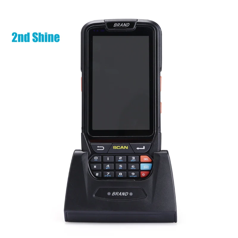 2 ndSHINE S802-2D IP65 الصناعية للماء اللمس شاشة يده 2d الليزر الباركود ماسحة pda