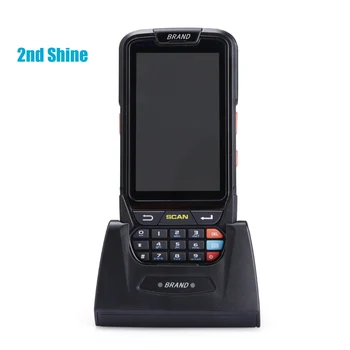 

2ndSHINE S802-2D IP65 industrial waterproof touch screen handheld 2d laser barcode scanner pda