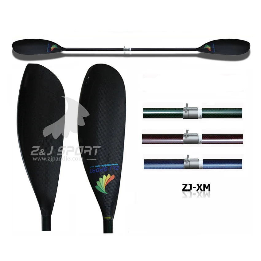 2019 New X Blade Model Lightweight Carbon Kayak Paddle With Aluminum Ferrule and Oval Shaft In