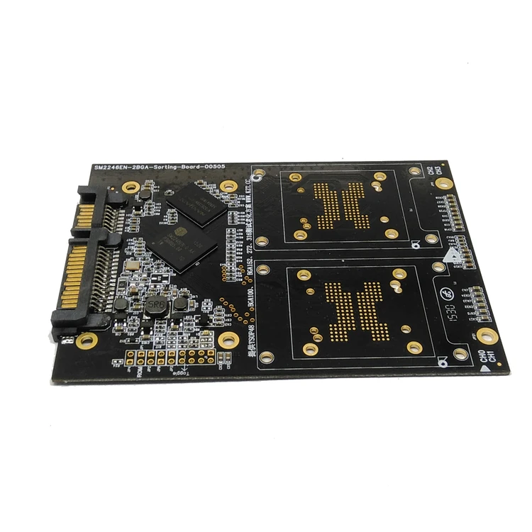  KZT SSD Test NAND flash SM2246EN bga132/152/88-test jig Test Buchse Clamshell Struktur SATA Interfa