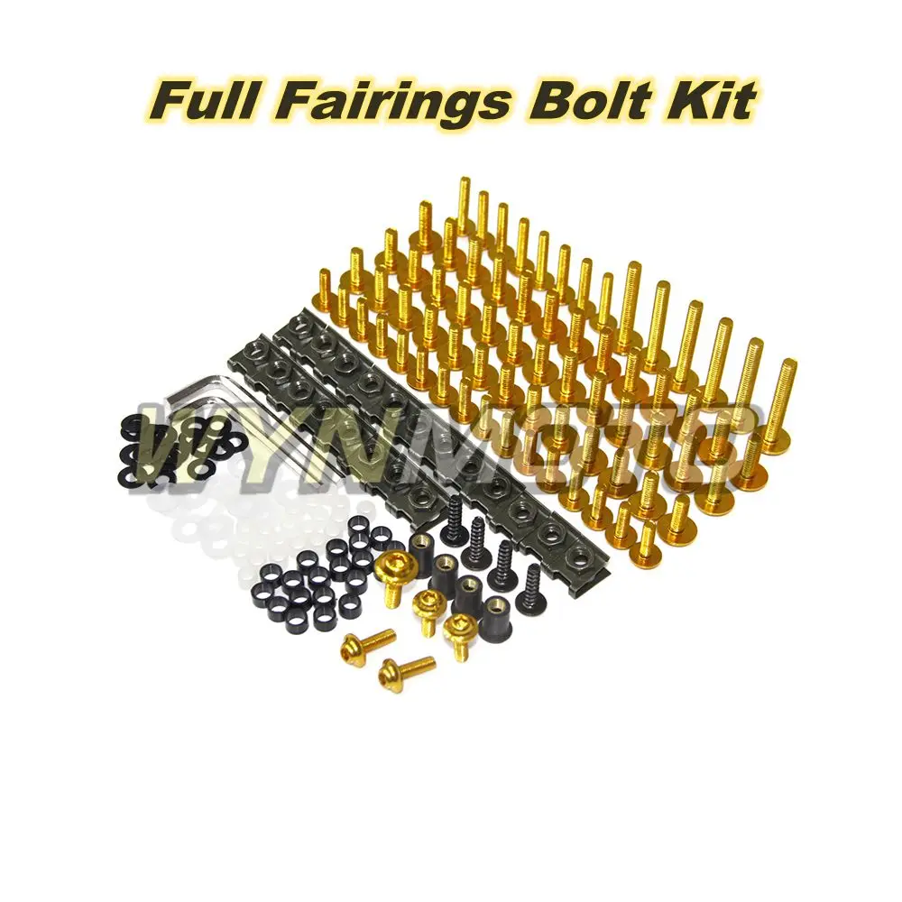 

Universal CNC Motorcycle Fairing body work Bolts Fastener Clips Screws For Yamaha R6 YZF600 2006-2016 07 08 09 10 11 12 13 14 15