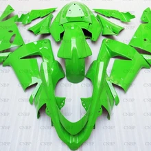 ZX10r 2004-2005 Пластик Обтекатели для Кавасаки ZX10r 2005 Abs обтекатель ZX-10r 2005 зеленый кузов
