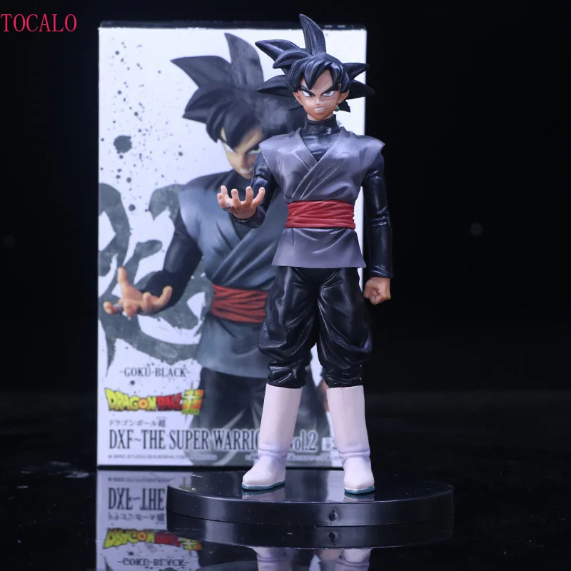 Hot Dragon Ball Z Super Goku Black Super Saiyan Action Figure Model 20CM