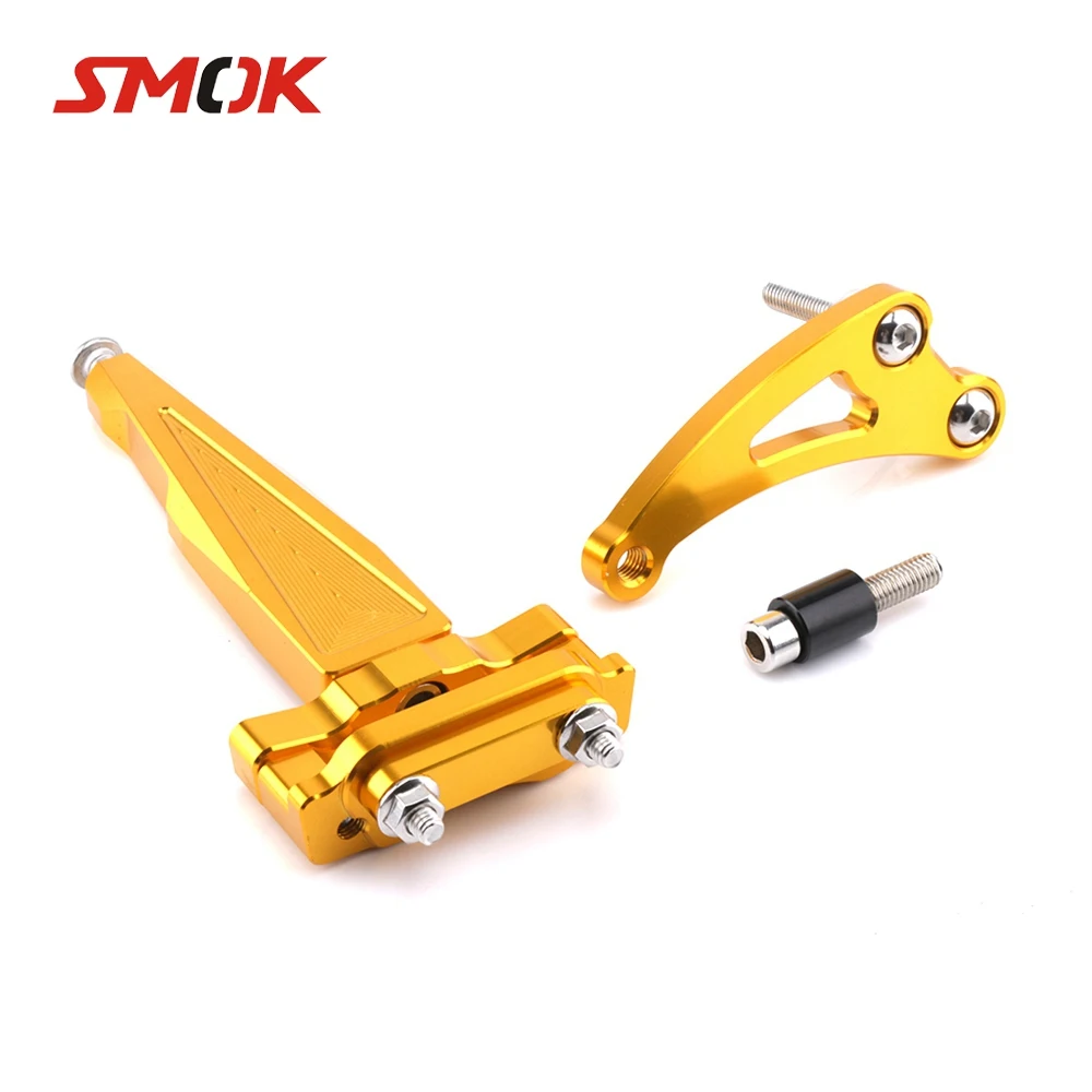 

SMOK Motorcycle CNC Aluminum Adjustable Steering Damper Bracket Mounting Kits For Honda CB 650F CB650F 2014 2015 2016 2017 2018