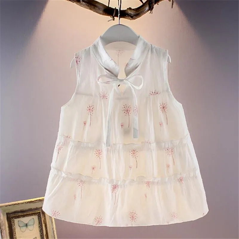 

Baby Princess Dress Sleeveless Summer Cotton Dandelion Cute Baby Dresses Girl Newborn Infant Dress Lady