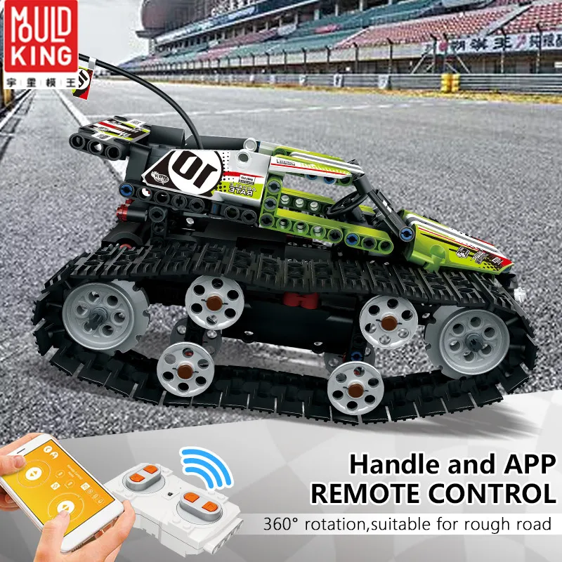 

MOULD KING RC Technic Enlighten Bricks toys for children Legoing City Formula Race Car Building Blocks Assembled Super Sport Car