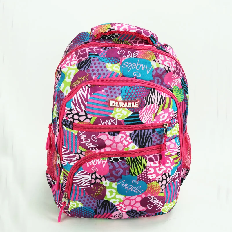DURABLE Letras En Forma de Corazón Floral Mochila Impresión Colorida  Hermosa Chica Mochila Súper Marca de Moda Mochilas Bolsas|Mochilas| -  AliExpress
