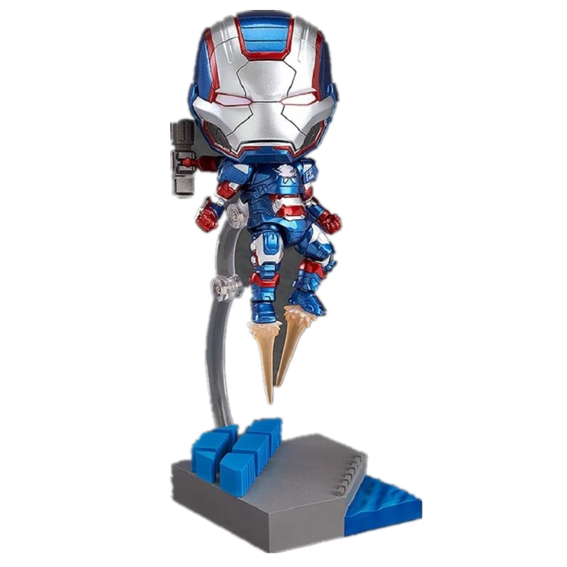 

New Miracle Avengers Toy Doll Patriot Iron Man Tony pvc Jewelry Hand Model Action Model Children's Toys