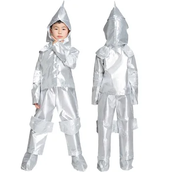 

COS Halloween Ironman Costume Boy Iron Man Suit Oz Fairytale Classic Fairy Tale Performance Costume Halloween Costume for Kids