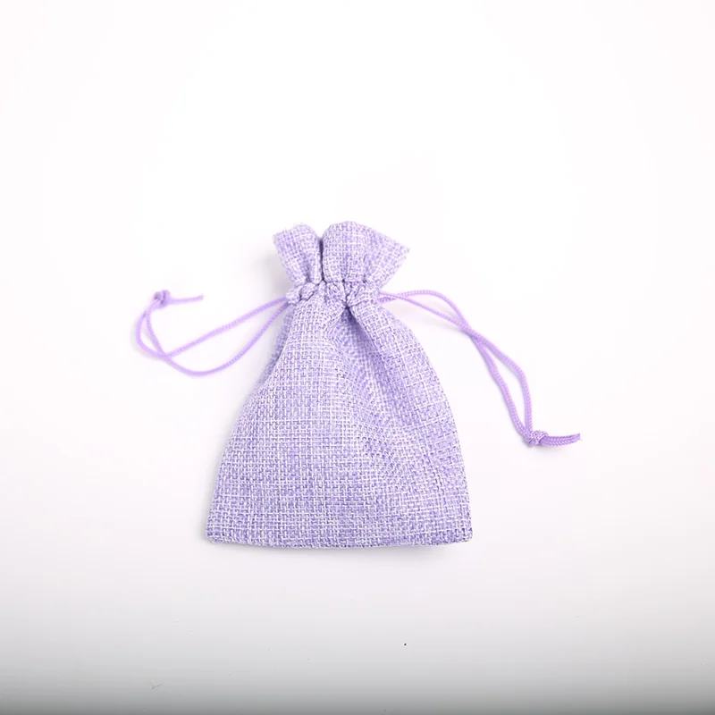 20piece 9*12cm Burlap Linen Bags Drawstring Gift Bags for Wedding Party Crafts Presents Snacks Jewelry Christmas Candy Pouch