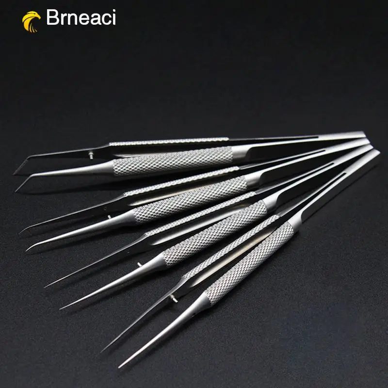 

Brneaci Fingerprint fly line dedicated IC repair tweezers titanium alloy 0.15mm for microscope operation