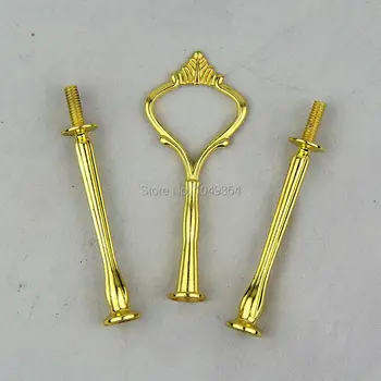

Birthday party decoration 3 tiers cake stand mini crown (100 sets)
