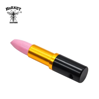 

HORNET Lipstick Metal Smoking Pipes Creative Disguise Pipe 80MM Long Made of Aluminum And ABS Pocket Size Smoking Pipes