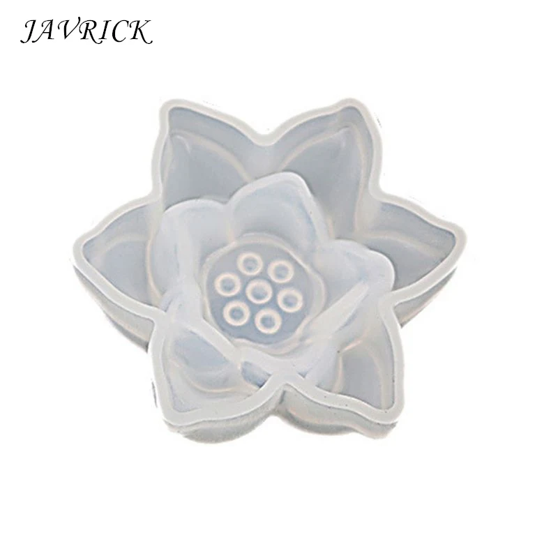 

3D Large Lotus Flower Jewelry Making Epoxy Resin Molds Resin Casting Craft Tools
