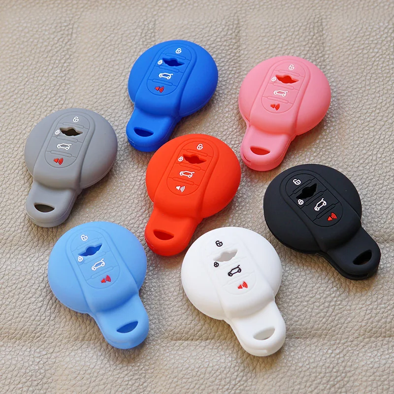 Силиконовый чехол для ключа BMW mini cooper poadster coupe countryman paceman R55 R56 R57 R60 F55 F56|fob cover|silicone key