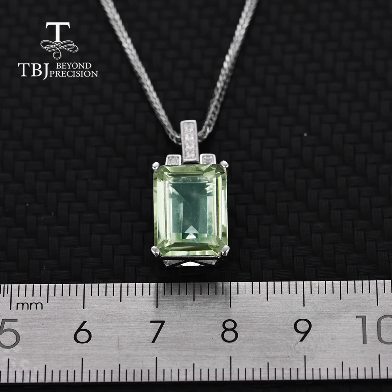 Женский классический кулон с цепочкой TBJ ювелирное изделие из серебра 925 пробы