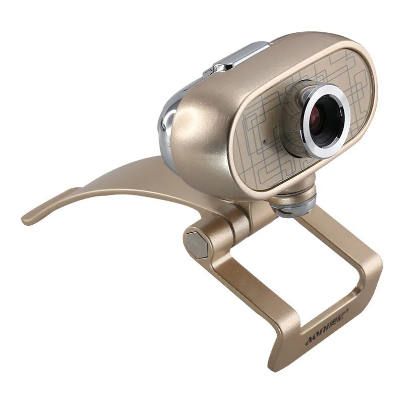 Original Aoni ANC A9 1080P Full HD Webcam Smart TV Computer Camera USB Free Drive With Mic Support Software Effect Shooting