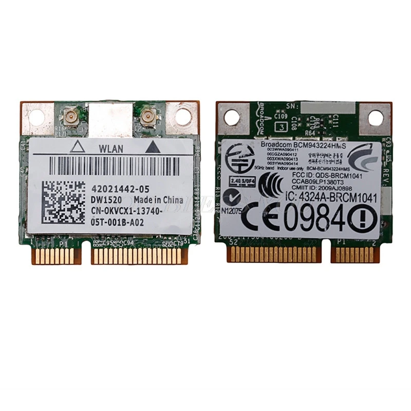 Двухдиапазонный беспроводной половинной высоты мини PCI-E 802.11a/g/n сетевая карта wifi карта адаптер для Dell Toshiba acer sony samsung