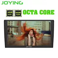 JOYING 9 "2.5D IPS 1 din 4 + 64GB Android 8.1 เครื่องเล่นวิทยุสเตอริโอ head unit สนับสนุน 4G/แยก/Fast Boot/Android auto