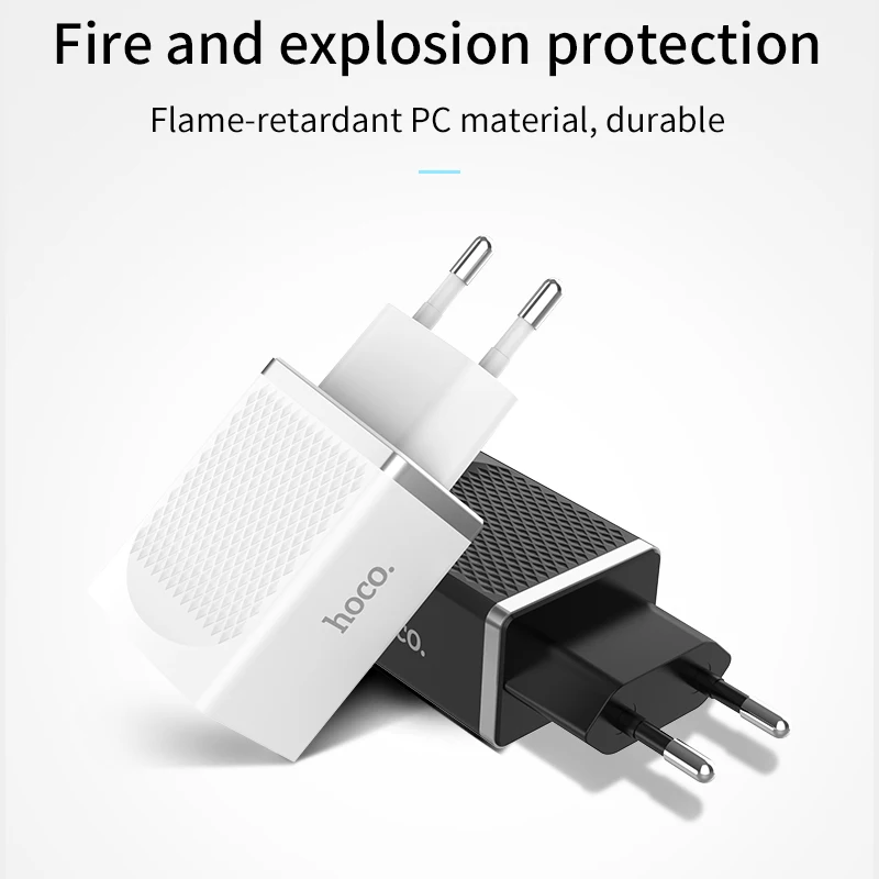 HOCO 18 Вт Quick Charge 3 0 быстрый мобильный телефон зарядное устройство ЕС США Plug стены USB